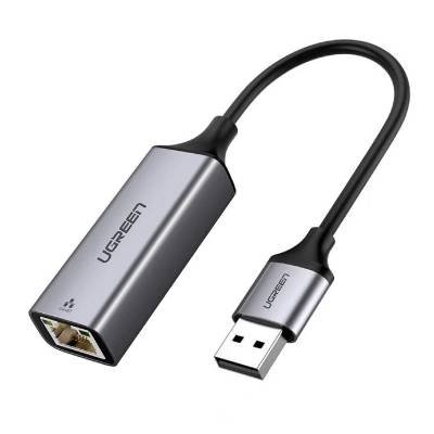 Ugreen CM209 USB 3.0 Gigabit Ethernet Adapter Gümüşü (50922)